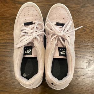 platform nike sneakers pink